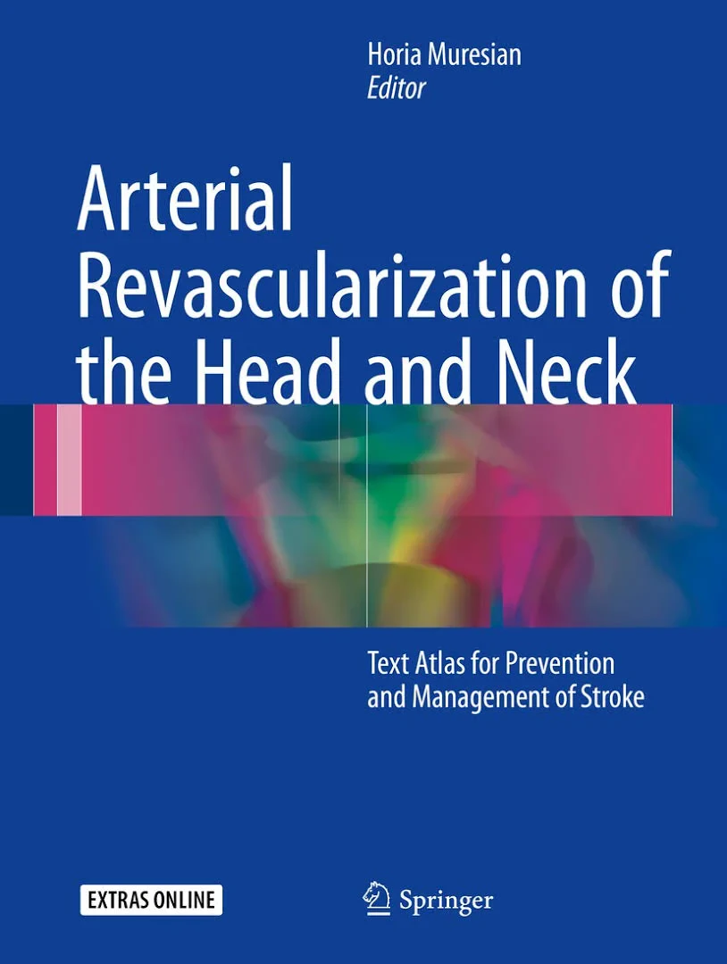 Coperta cărții "Arterial Revascularization of the Head and Neck" de Horia Muresian