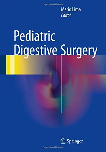 Coperta cărții "Pediatric Digestive Surgery" de Mario Lima