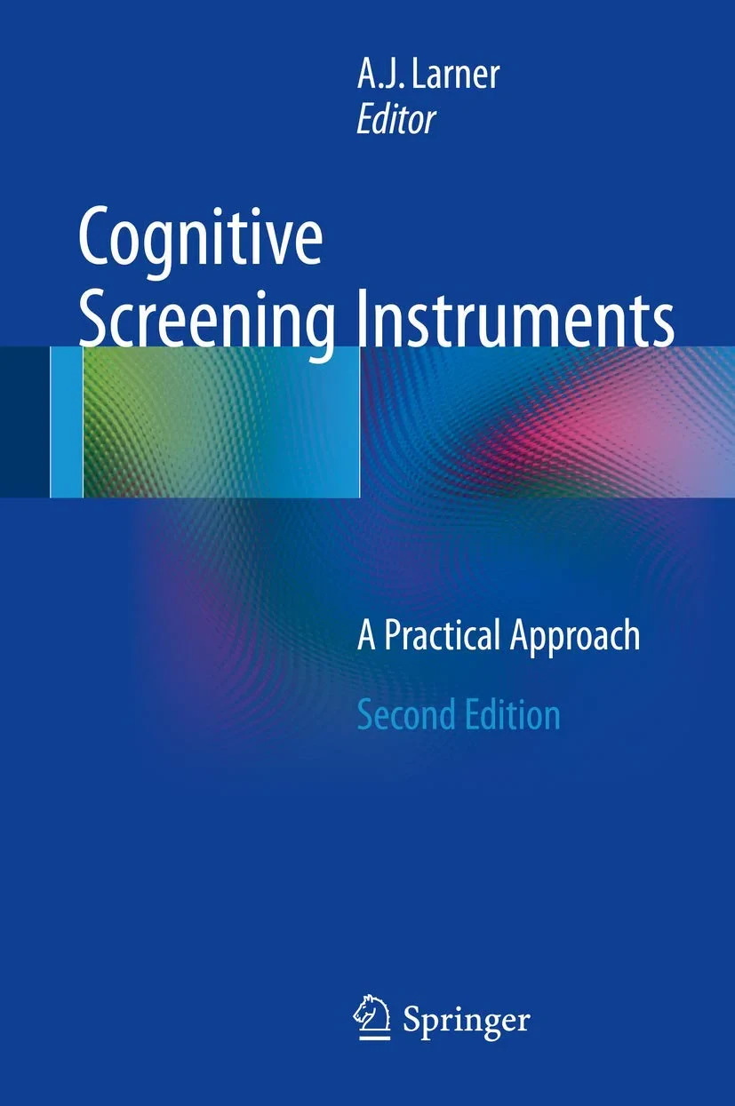 Coperta cărții "Cognitive Screening Instruments" de Larner