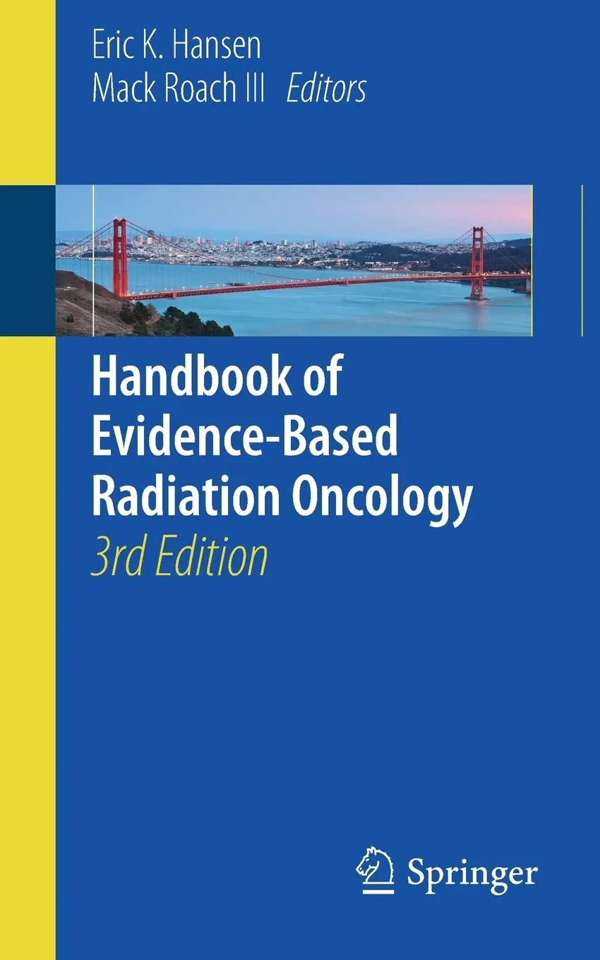 Coperta cărții "Handbook of Evidence-Based Radiation Oncology" de Eric K. Hansen; Mack Roach III, Eric K. Hansen, Mack Roach III