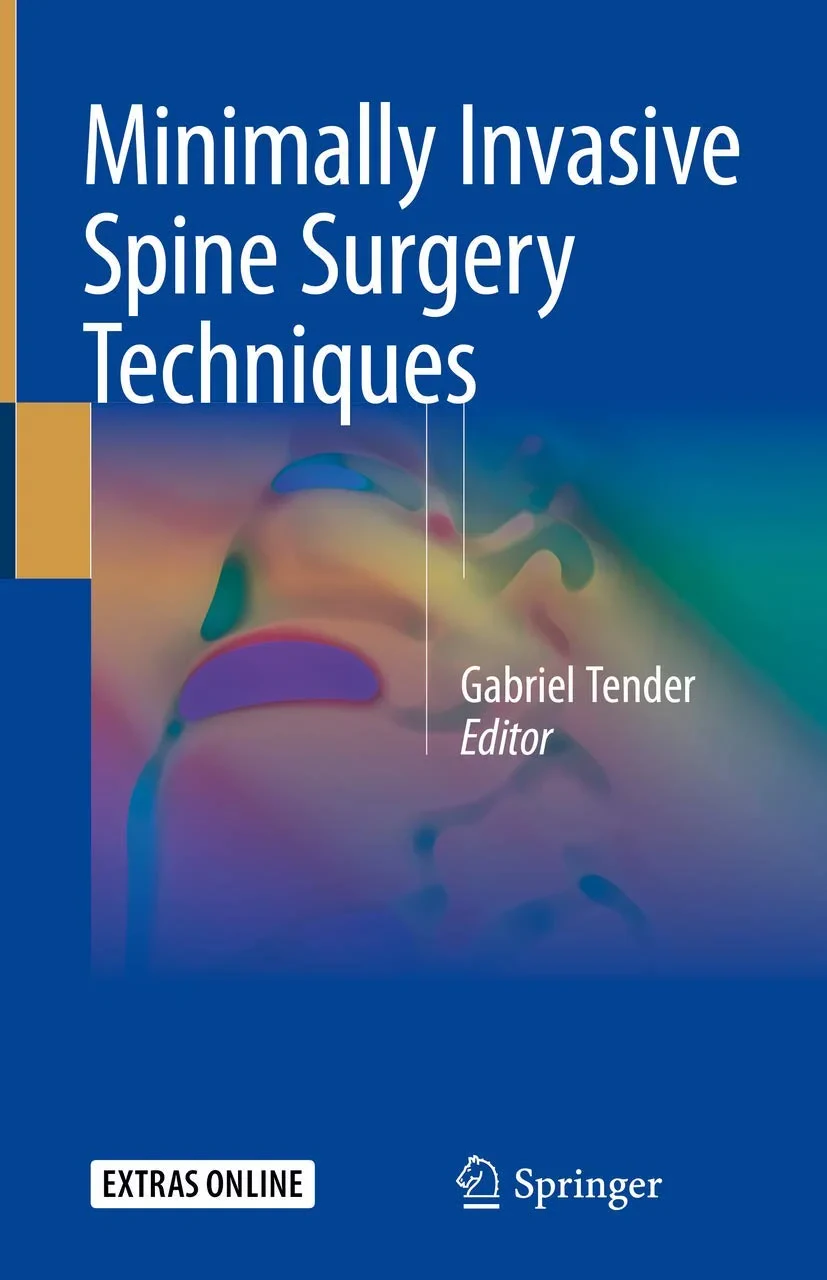 Coperta cărții "Minimally Invasive Spine Surgery Techniques" de Tender