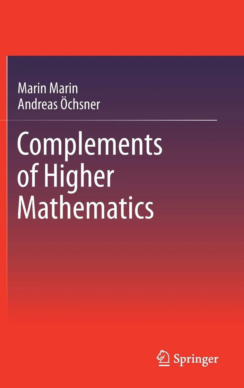 Coperta cărții "Complements of Higher Mathematics" de Marin Marin, Andreas Öchsner