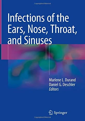 Coperta cărții "Infections of the Ears, Nose, Throat, and Sinuses" de Marlene L. Durand, Daniel G. Deschler