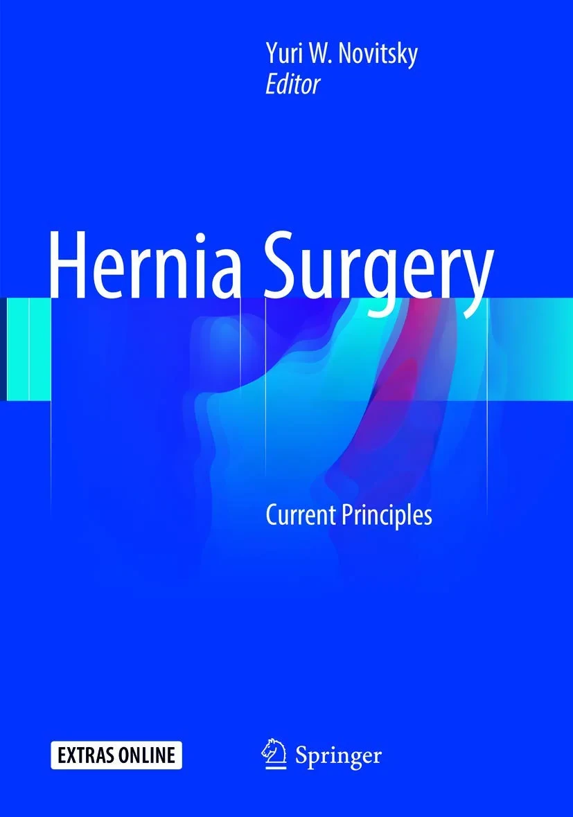 Coperta cărții "Hernia Surgery: Current Principles" de Yuri W. Novitsky