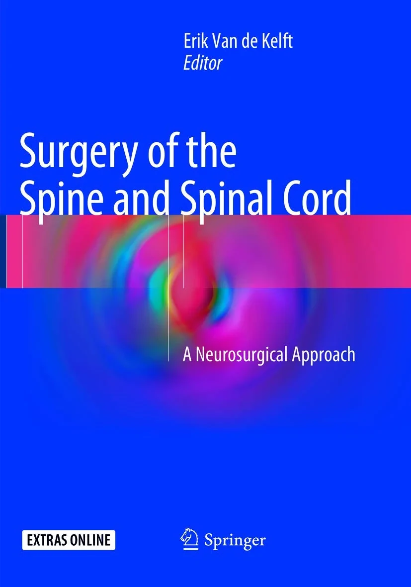 Coperta cărții "Surgery of the Spine and Spinal Cord" de van de Kelft