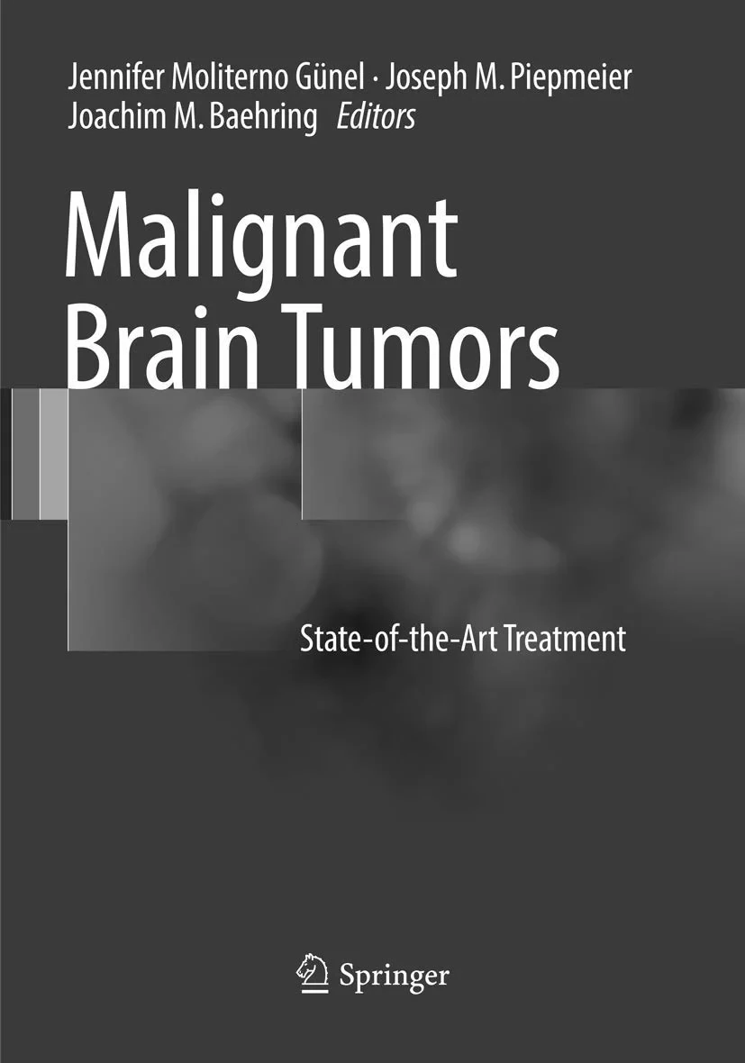 Coperta cărții "Malignant Brain Tumors" de Moliterno Gunel