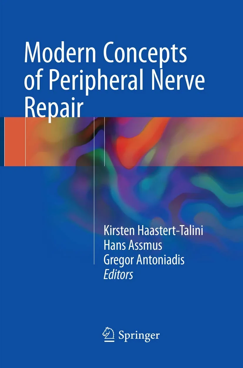 Coperta cărții "Modern Concepts of Peripheral Nerve Repair" de Haastert-Talini