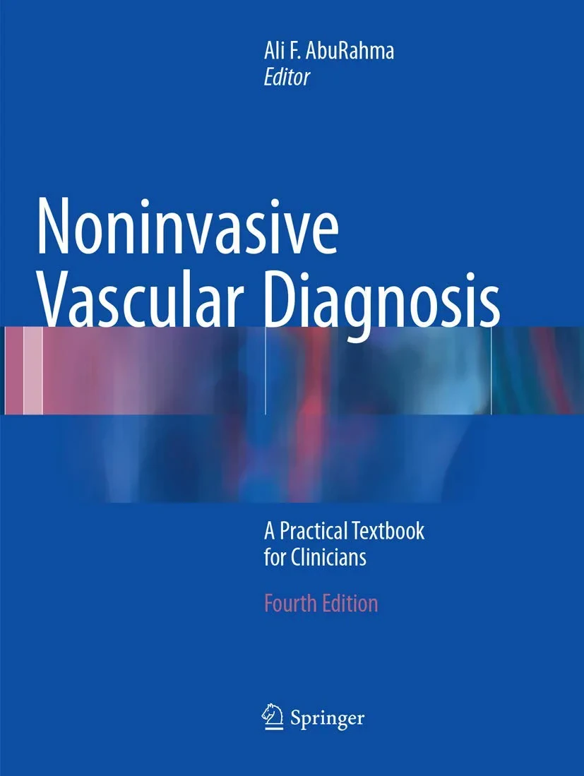 Coperta cărții "Noninvasive Vascular Diagnosis: A Practical Textbook for Clinicians" de Ali F. AbuRahma