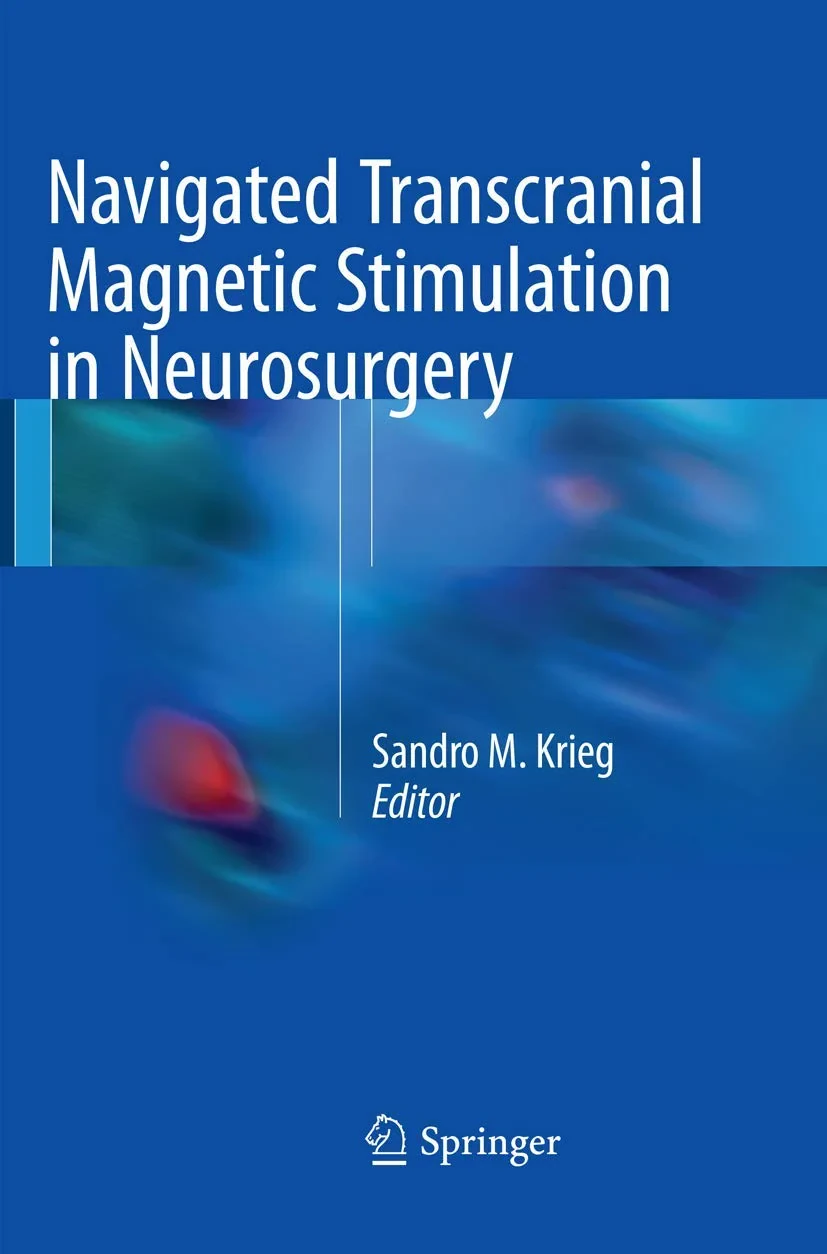 Coperta cărții "Navigated Transcranial Magnetic Stimulation in Neurosurgery" de M. Krieg