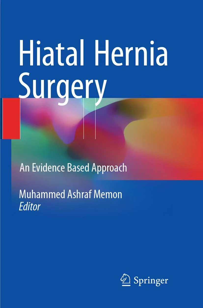 Coperta cărții "Hiatal Hernia Surgery: An Evidence Based Approach" de Muhammed Ashraf Memon