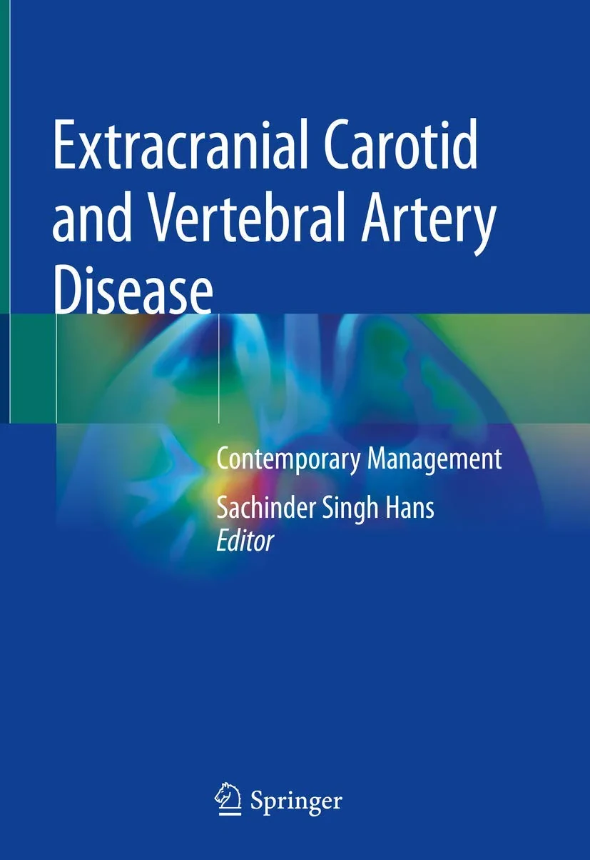 Coperta cărții "Extracranial Carotid and Vertebral Artery Disease: Contemporary Management" de Sachinder Singh Hans