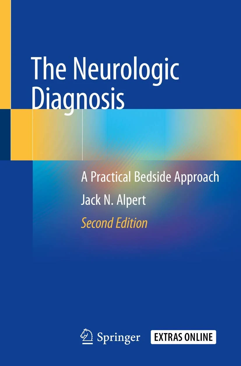 Coperta cărții "The Neurologic Diagnosis" de Jack N. Alpert, Alpert