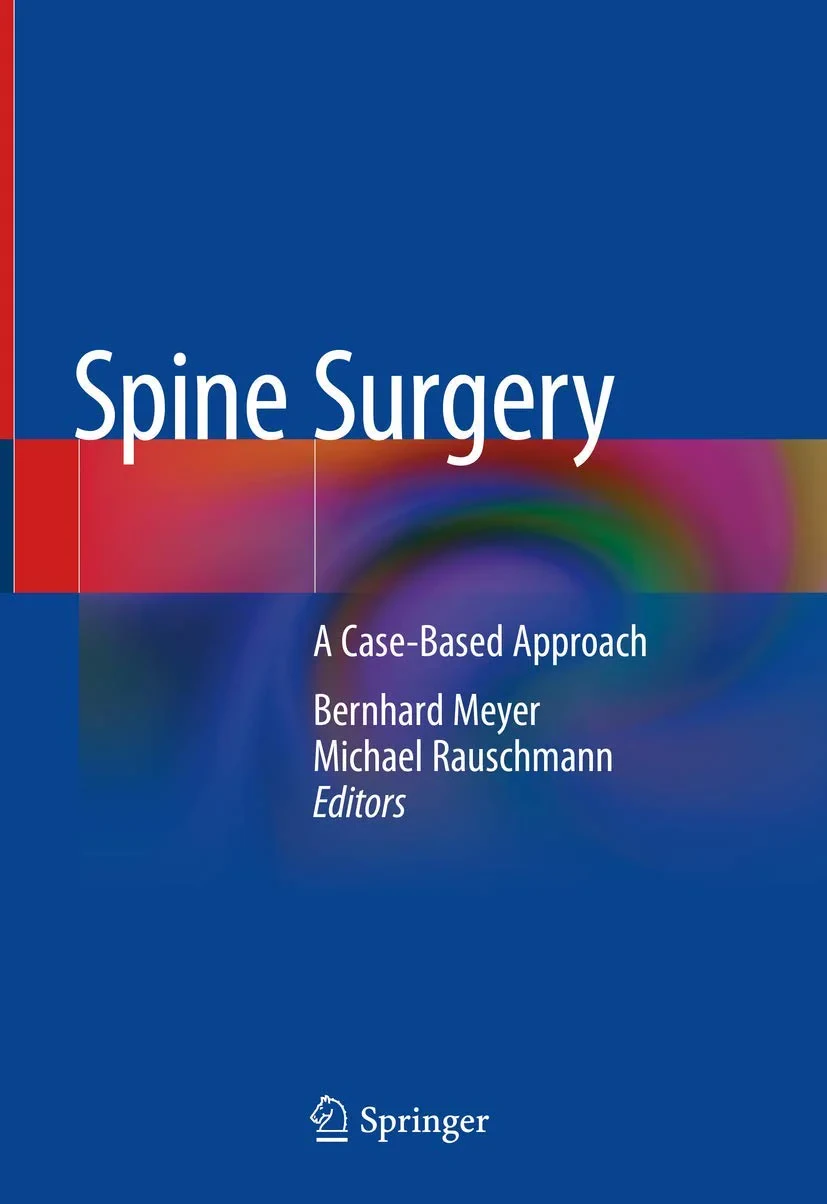 Coperta cărții "Spine Surgery" de Meyer