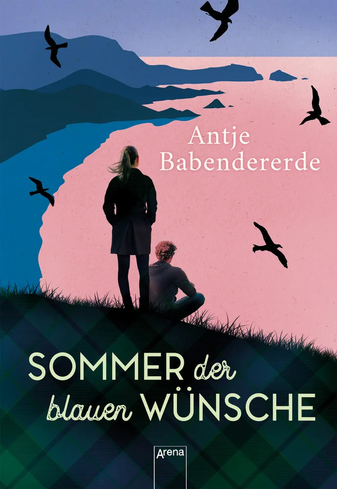 Coperta cărții "Sommer der blauen Wunsche" de Antje Babendererde