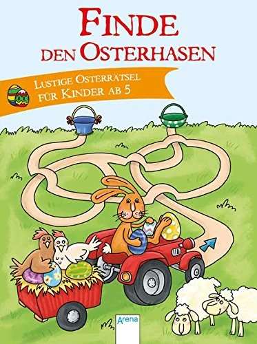 Coperta cărții "Finde den Osterhasen: Lustige Osterrätsel für Kinder ab 5" de Silke Reimers