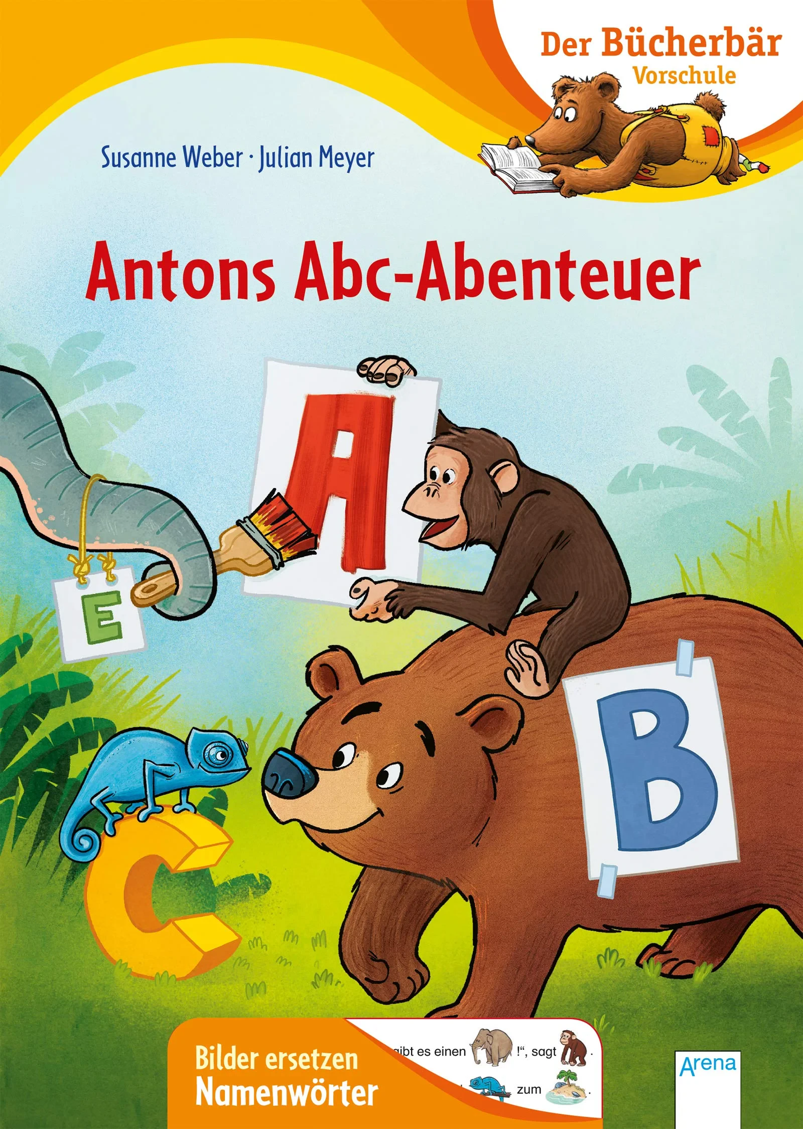 Coperta cărții "Antons Abc-Abenteuer" de Susanne Weber, Julian Meyer