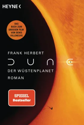 Coperta cărții "Dune - Der Wüstenplanet" de Frank Herbert
