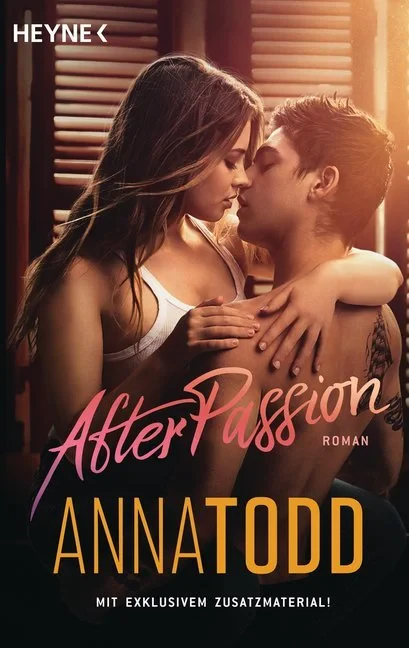 Coperta cărții "After passion" de Anna Todd