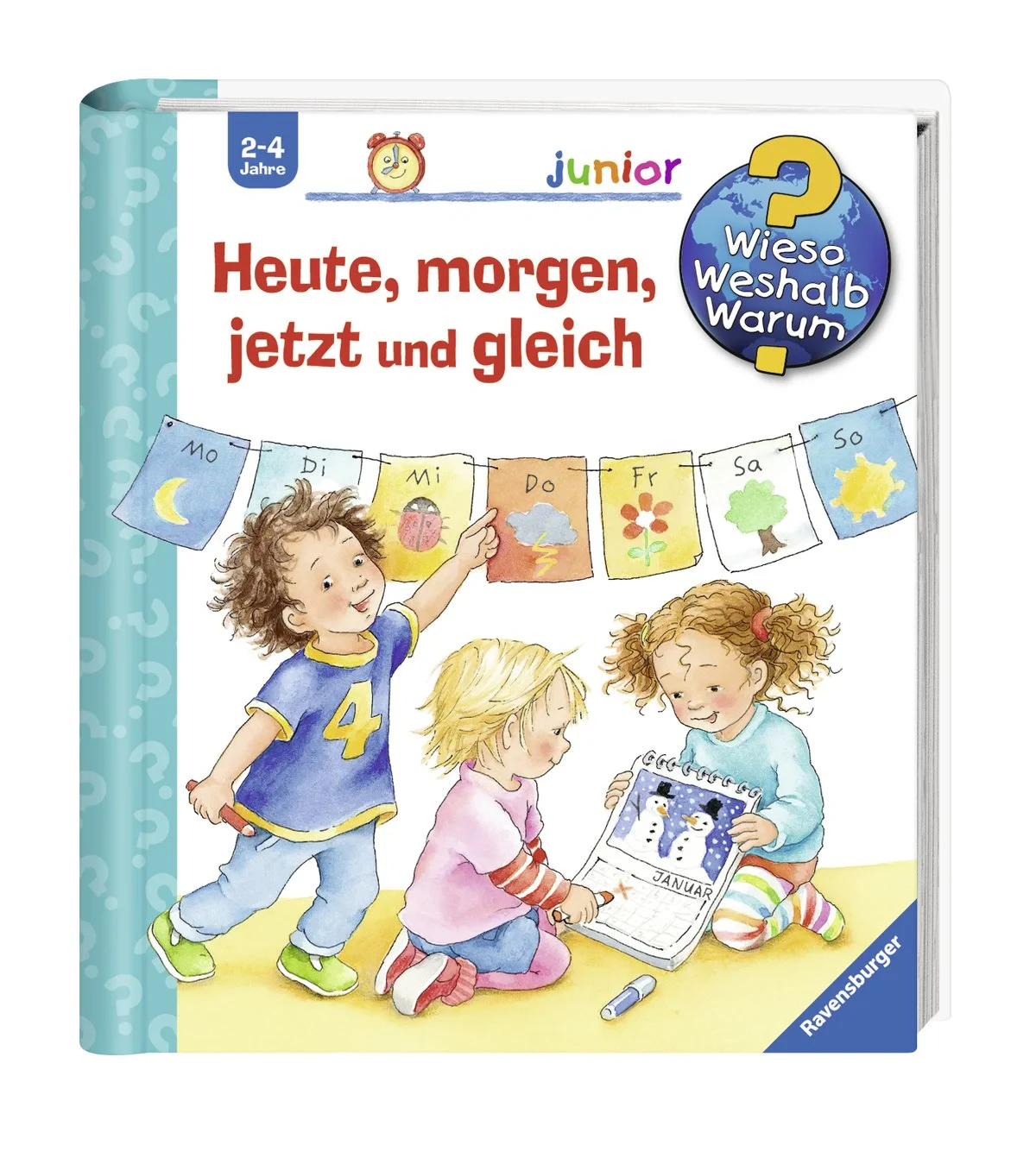Coperta cărții "Heute, morgen, jetzt und gleich" de Daniela Prusse, Susanne Szesny