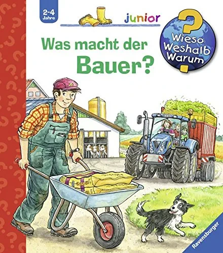 Coperta cărții "Was macht der Bauer?" de Patricia Mennen, Marion Kreimeyer-Visse