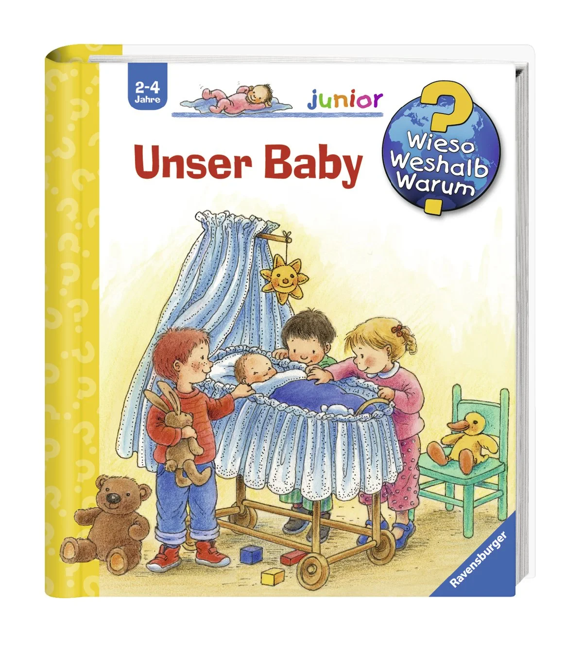 Coperta cărții "Unser Baby" de Angela Weinhold, Clara Suetens