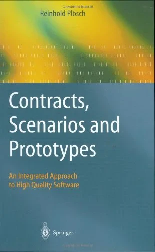 Coperta cărții "Contracts, Scenarios and Prototypes: An Integrated Approach to High Quality Software" de Reinhold Ploesch