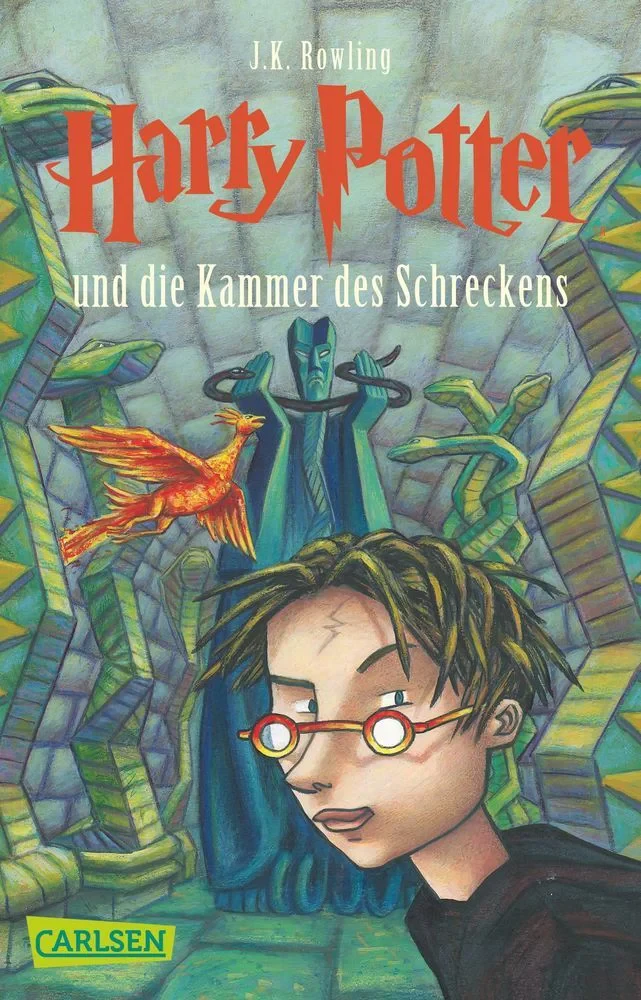 Coperta cărții "Harry Potter und die Kammer des Schreckens" de Rowling, J. K.