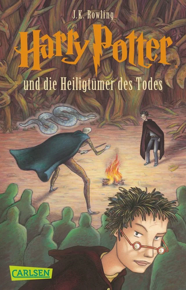 Coperta cărții "Harry Potter und die Heiligtümer des Todes" de Rowling, J. K.