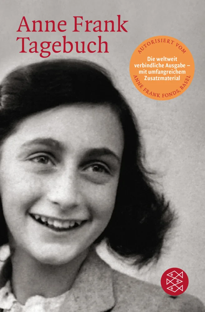 Coperta cărții "Anne Frank Tagebuch" de Anne Frank