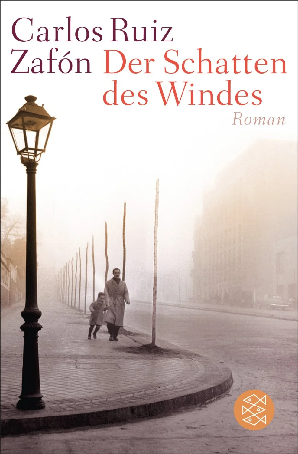 Coperta cărții "Der Schatten des Windes" de Carlos Ruiz Zafón
