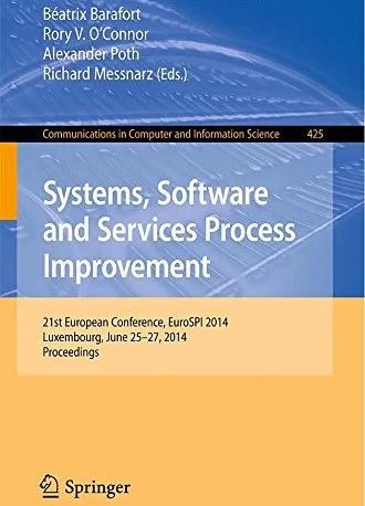 Coperta cărții "Systems, Software and Services Process Improvement" de Barafort