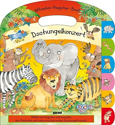 Coperta cărții "Dschungelkonzert" de Garant