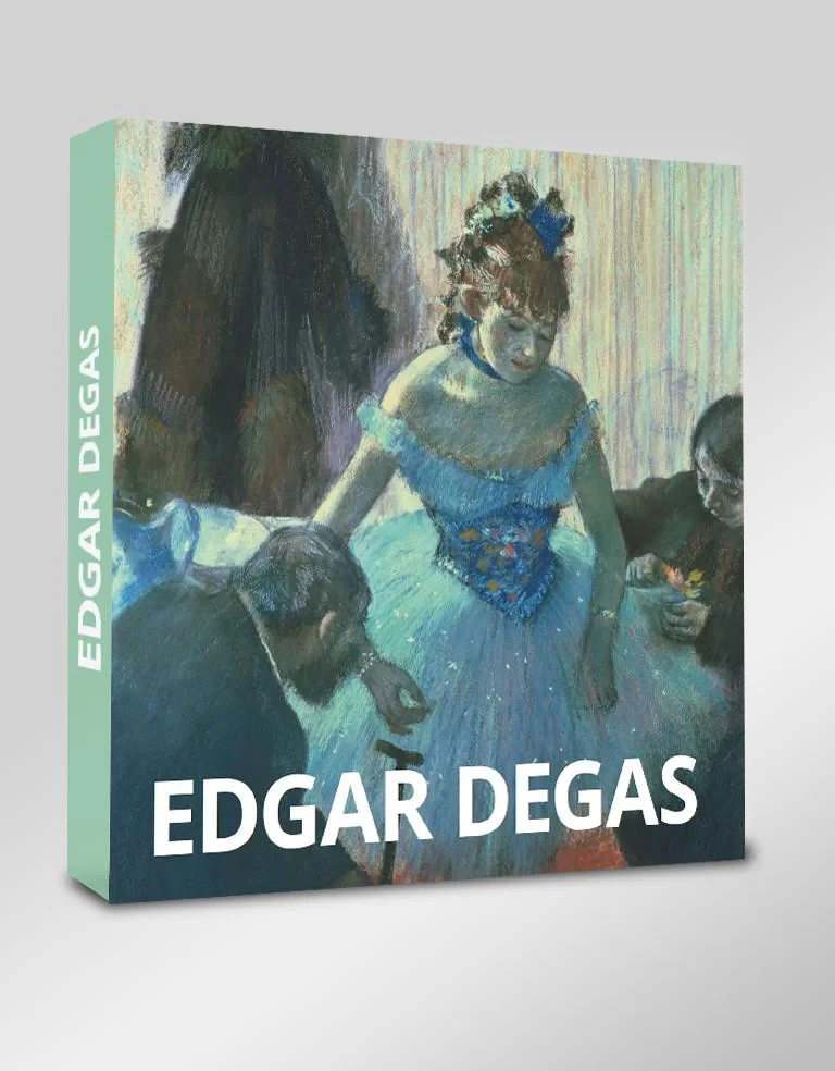 Coperta cărții "Album de arta Degas" de Martina Padberg