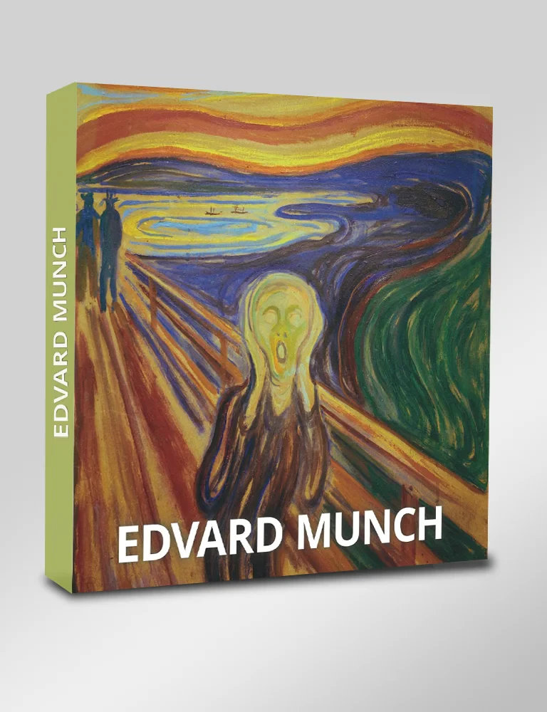 Coperta cărții "Album de arta Edvard Munch" de Hajo Duchting