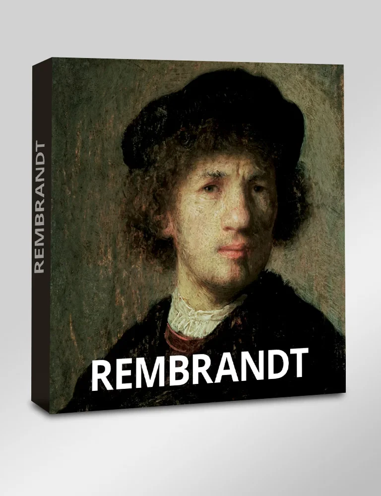 Coperta cărții "Album de arta Rembrandt" de Daniel Kiecol