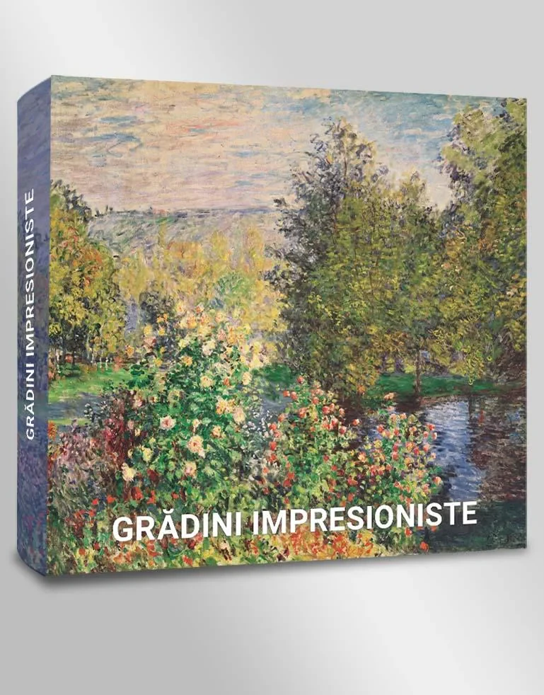 Coperta cărții "Album de arta- Gradini impresioniste" de Marina Linares