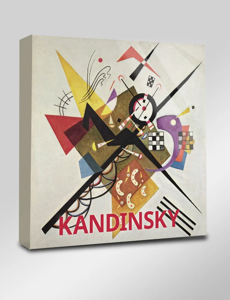 Coperta cărții "Album de arta Kandinsky" de Hajo Duchting