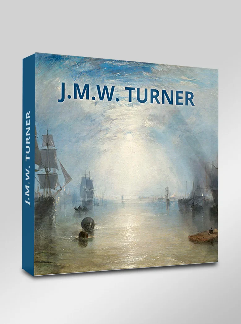 Coperta cărții "Album de arta William Turner" de Martina Padberg