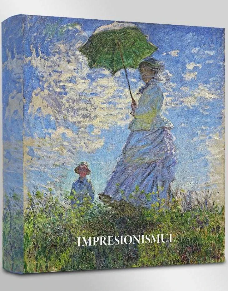 Coperta cărții "Album de arta Impresionismul" de Hajo Duchting