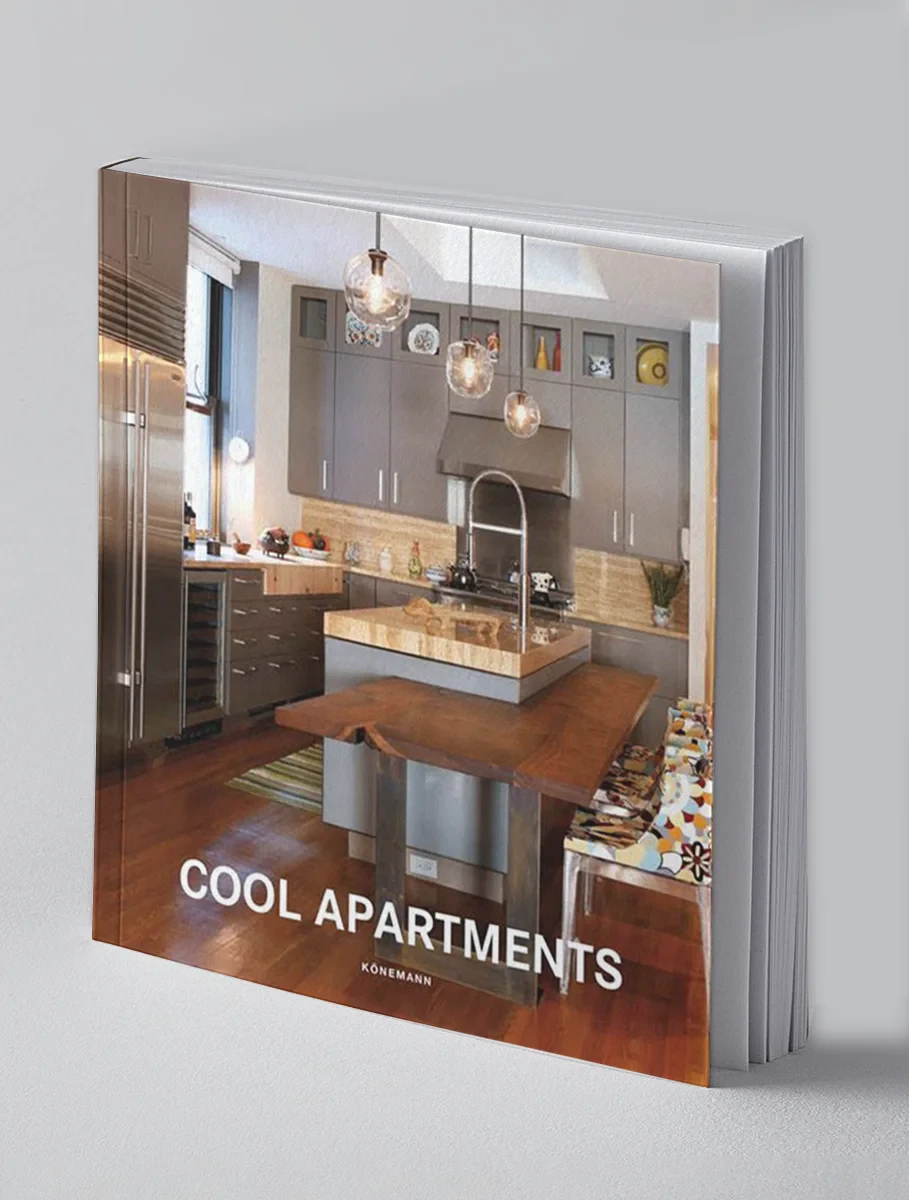 Coperta cărții "Cool Apartments" de Konemann