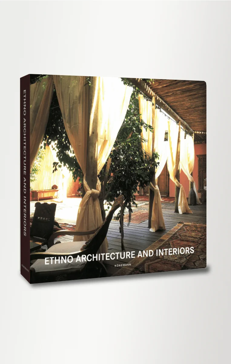 Coperta cărții "Ethno Architecture and Interiors" de Konemann