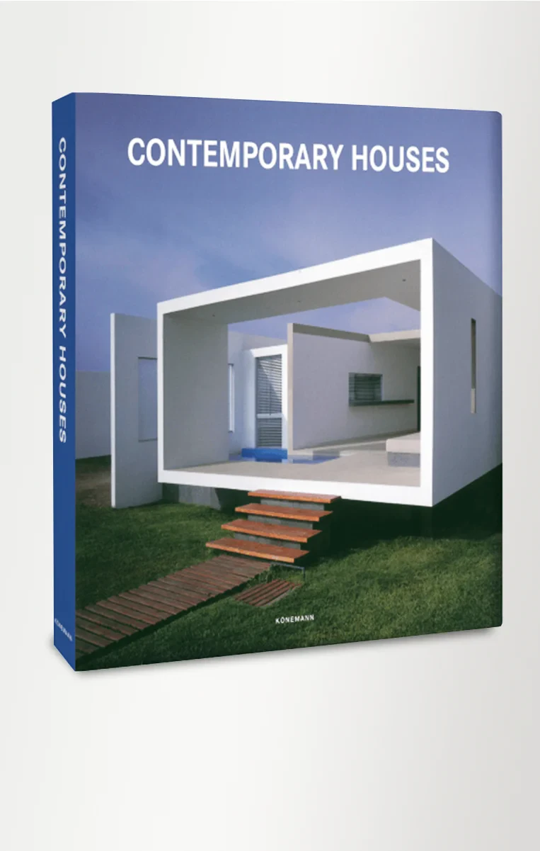 Coperta cărții "Contemporary Houses" de Konemann