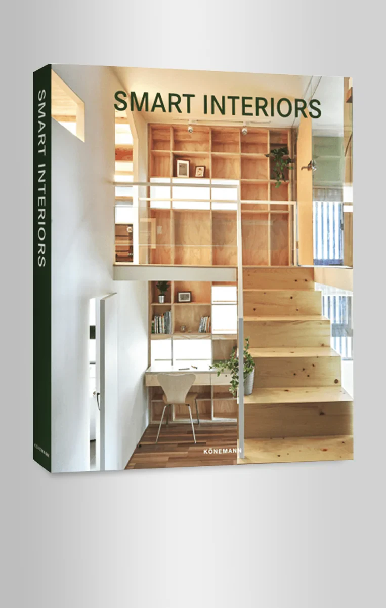 Coperta cărții "Smart&amp;Small Interiors" de Konemann
