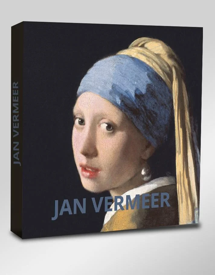 Coperta cărții "Album de arta Jan Vermeer" de Kristina Menzel