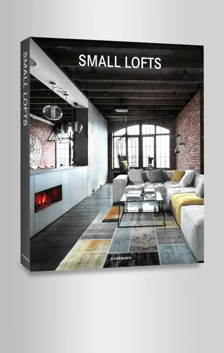 Coperta cărții "Small Lofts" de Konemann