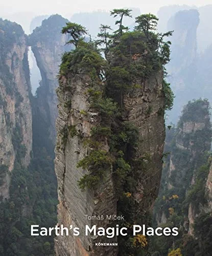 Coperta cărții "Earth’s Magic Places" de Tomas Micek