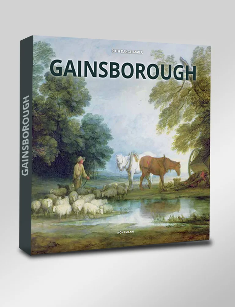 Coperta cărții "GAINSBOROUGH" de DANGELMAIER, RUTH