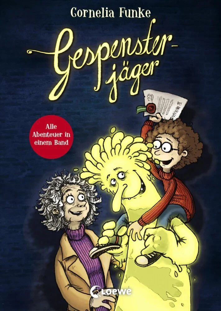 Coperta cărții "Gespensterjager" de Cornelia Funke