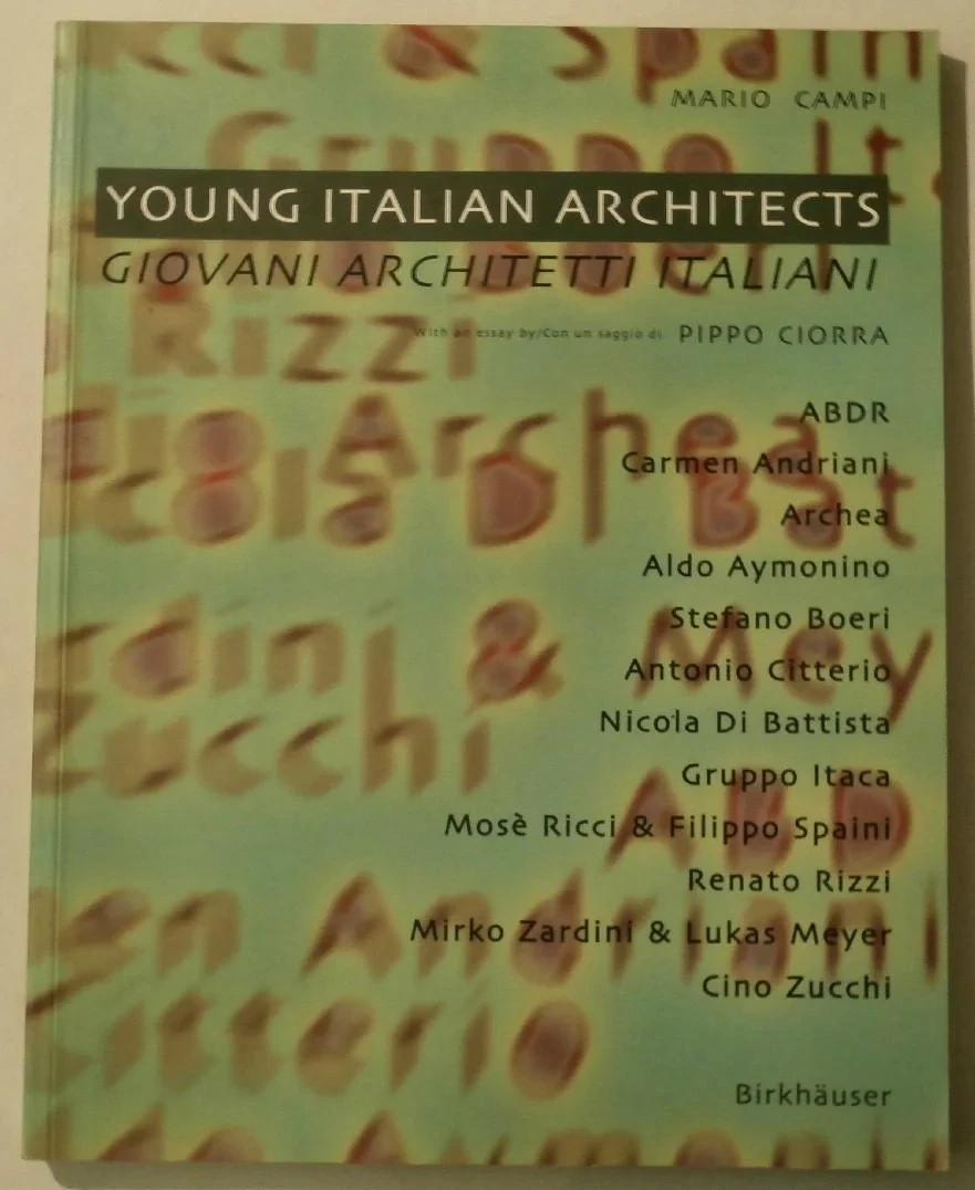 Coperta cărții "Young Italian Architects (Paperback)" de Mario Campi