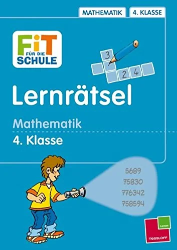 Coperta cărții "Lernrätsel Mathematik 4. Klasse" de Werner Zenker (Autor), Björn Pertoft